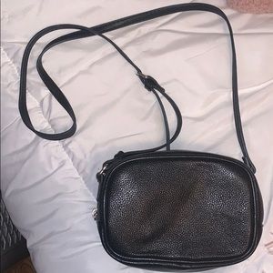 Black crossbody bag